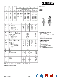 Datasheet SKT24 manufacturer Semikron