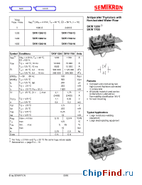 Datasheet SKW manufacturer Semikron