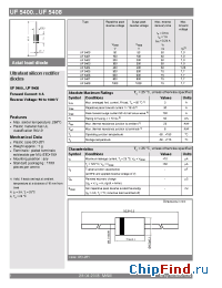 Datasheet UF5408 manufacturer Semikron