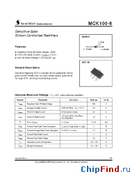 Datasheet MCK100-8 manufacturer SemiWell