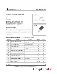 Datasheet SCF10C60 manufacturer SemiWell