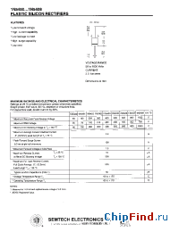 Datasheet 1N5402 manufacturer Semtech