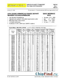 Datasheet 1N6116 manufacturer Semtech