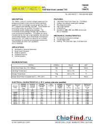 Datasheet 1N6473 manufacturer Semtech