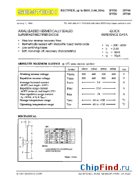 Datasheet 3FF60 manufacturer Semtech