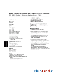 Datasheet E2801 manufacturer Semtech