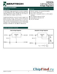 Datasheet EZ55Z3L-9 manufacturer Semtech