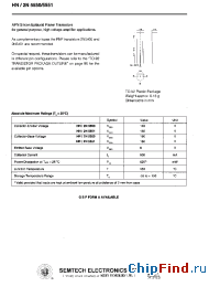 Datasheet HN5550 manufacturer Semtech