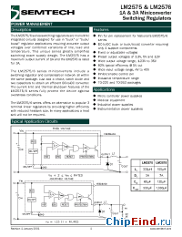 Datasheet LM2575S-3.3 manufacturer Semtech