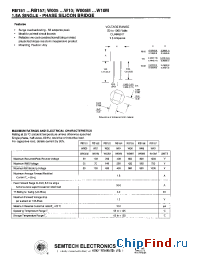 Datasheet RB151 manufacturer Semtech