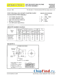 Datasheet S2HVS2.5F manufacturer Semtech