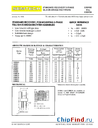 Datasheet S3BR05 manufacturer Semtech