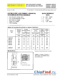 Datasheet S3BR4F manufacturer Semtech