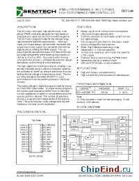 Datasheet SC1146CSW.TR manufacturer Semtech