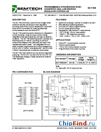 Datasheet SC1166CSW manufacturer Semtech