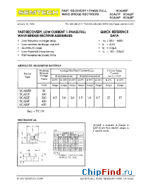 Datasheet SCAJ2F manufacturer Semtech