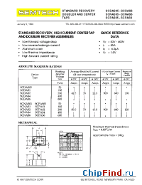 Datasheet SCDAS05 manufacturer Semtech