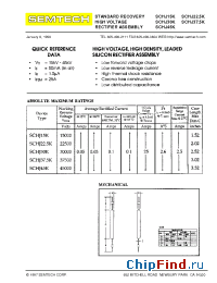 Datasheet SCHJ22.5K manufacturer Semtech