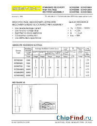 Datasheet SCHS5000 производства Semtech