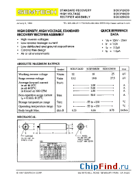 Datasheet SCKV12K30 manufacturer Semtech