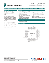 Datasheet SH3301FB manufacturer Semtech