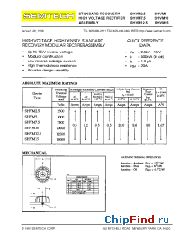 Datasheet SHVM12.5 manufacturer Semtech
