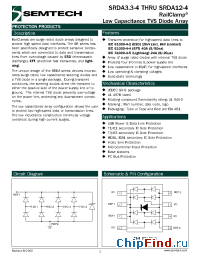 Datasheet SRDA12-4TB manufacturer Semtech