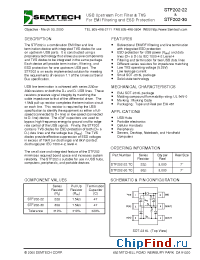 Datasheet STF202-30 manufacturer Semtech