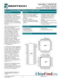 Datasheet UR5HCFJ8 manufacturer Semtech