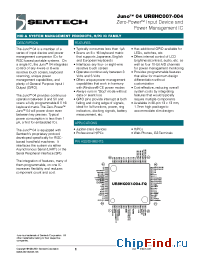 Datasheet UR8HC007-004 производства Semtech