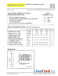 Datasheet USC1105 manufacturer Semtech