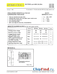 Datasheet USC1304 manufacturer Semtech
