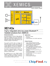 Datasheet XE143x manufacturer Semtech
