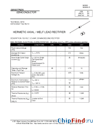 Datasheet 1N5806 manufacturer Sensitron