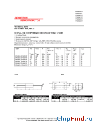 Datasheet 1N6643578E manufacturer Sensitron