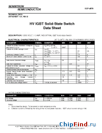 Datasheet SCP-4979 manufacturer Sensitron