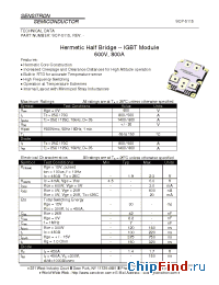 Datasheet SCP-5115 manufacturer Sensitron