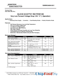 Datasheet SD090SA60C manufacturer Sensitron