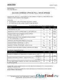 Datasheet SHB601052G manufacturer Sensitron