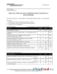 Datasheet SHB636053E manufacturer Sensitron