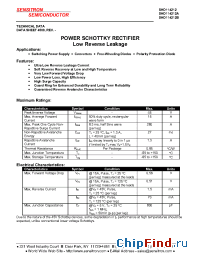 Datasheet SHD114212B manufacturer Sensitron