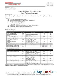 Datasheet SHD114512A manufacturer Sensitron