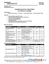 Datasheet SHD114636B manufacturer Sensitron