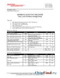 Datasheet SHD115523A manufacturer Sensitron