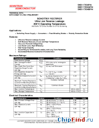 Datasheet SHD117034AP manufacturer Sensitron