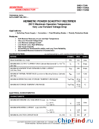 Datasheet SHD117246A manufacturer Sensitron