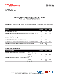 Datasheet SHD118412PA manufacturer Sensitron