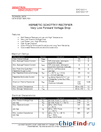 Datasheet SHD120011P manufacturer Sensitron