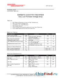 Datasheet SHD120122 manufacturer Sensitron