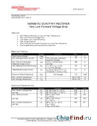 Datasheet SHD120213 manufacturer Sensitron